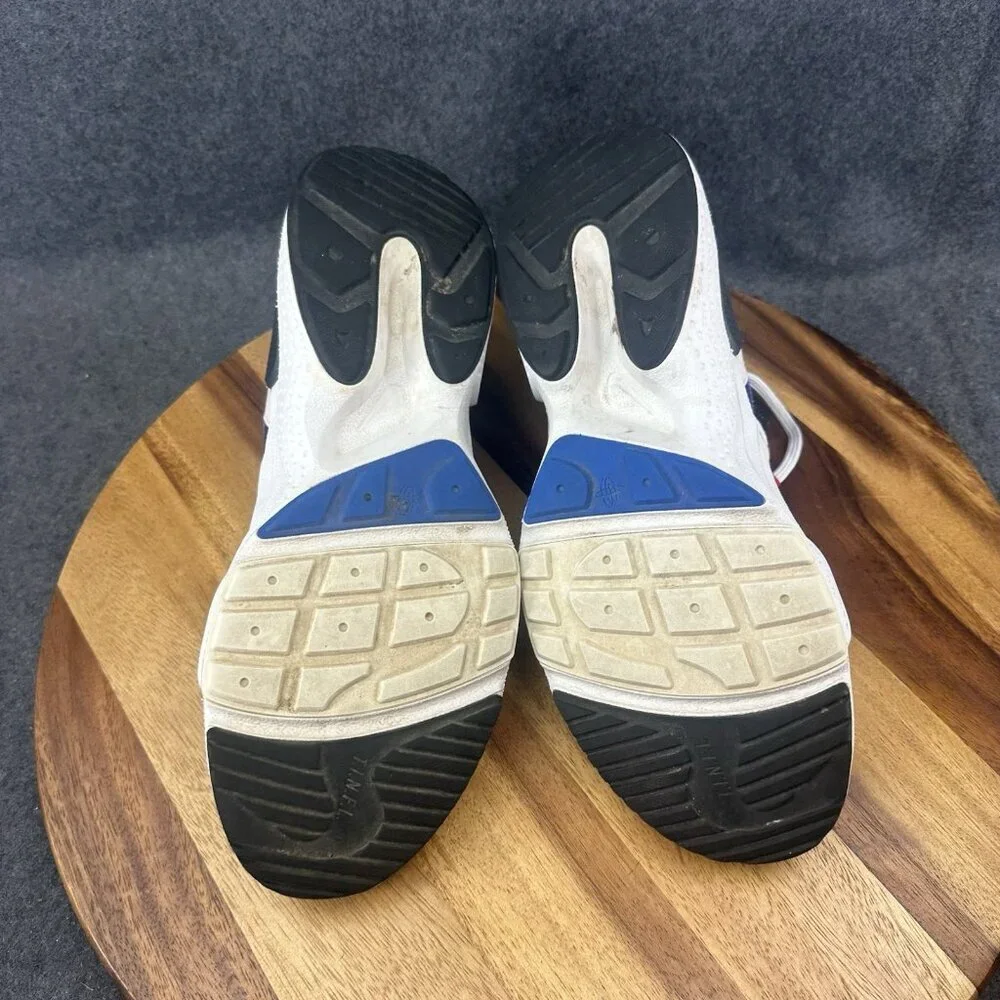 Nike Huarache EDGE TXT White Black Grey Royal Training AO1697-001 Size 11 - Picture 7 of 7